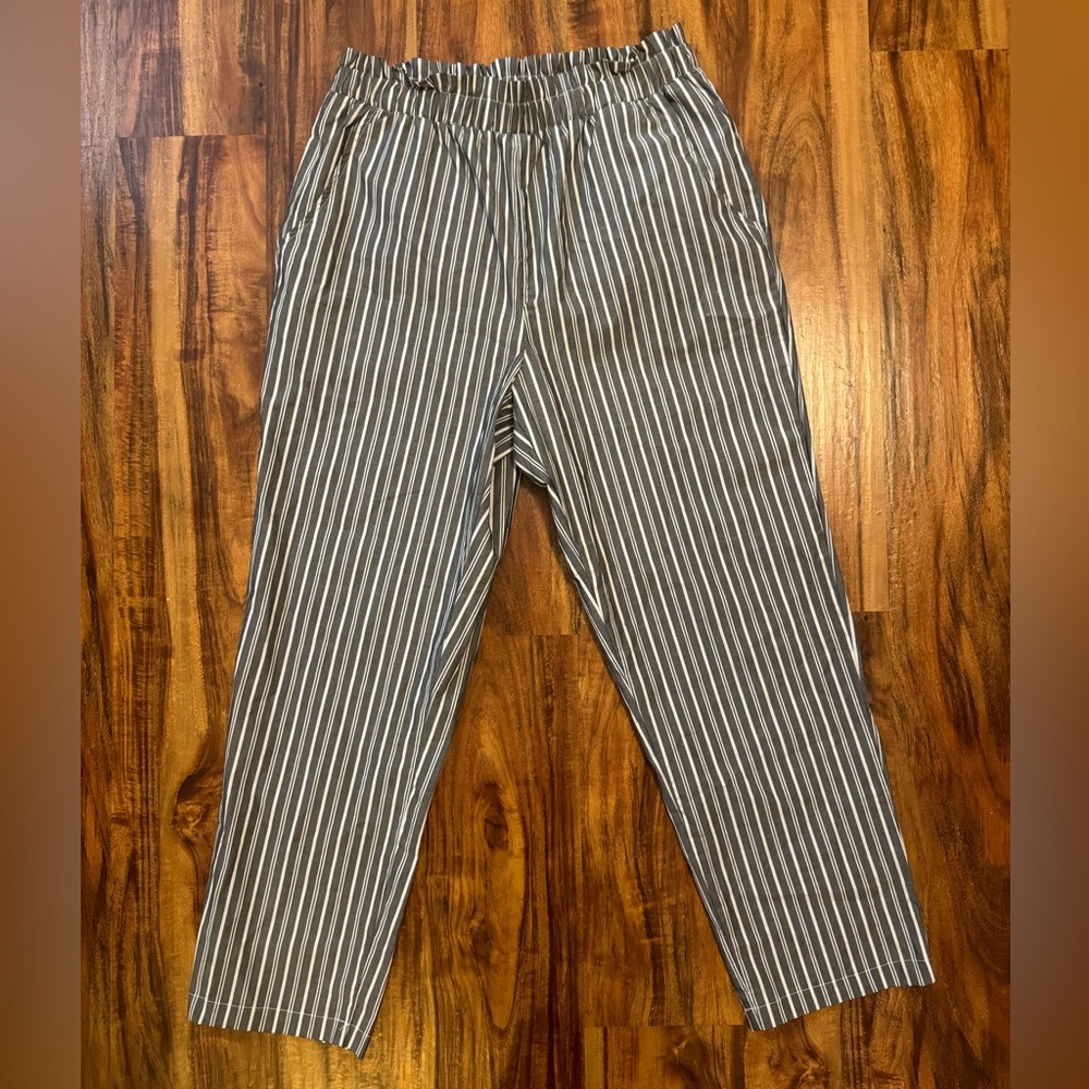 PacSun LA Hearts Pinstripe Trousers Size Large